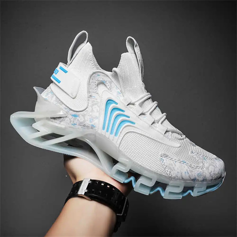 Badminton Player - Blue Slipon Long Pink Boots Light