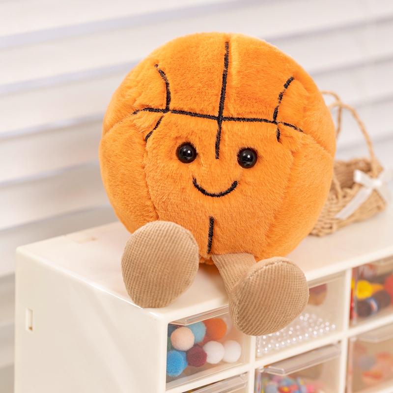 10cm Cute Basketball Football  - Badminton Tv 评论和价格
