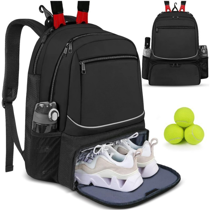 Large Capacity Tennis Backpack - Badminton Player 评论和价格