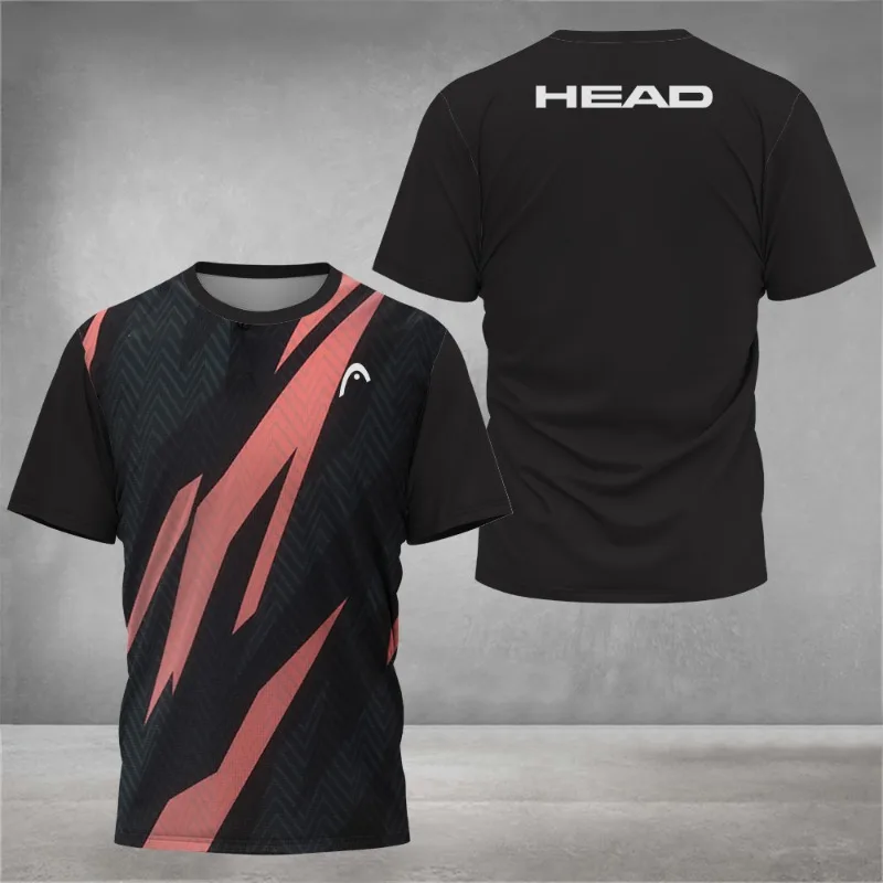 Summer Breathable Mens T Shirt - Badminton Vector 评论和价格
