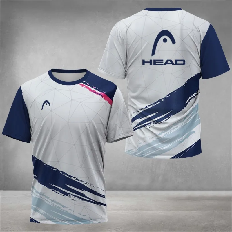 Summer Breathable Mens T Shirt - Badminton Vector 评论和价格