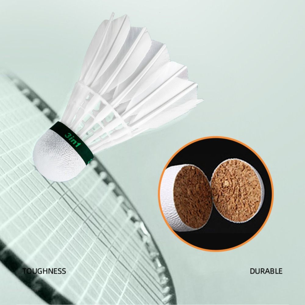 3/6/12Pcs New White Badminton  - Badminton Bwf 评论和价格