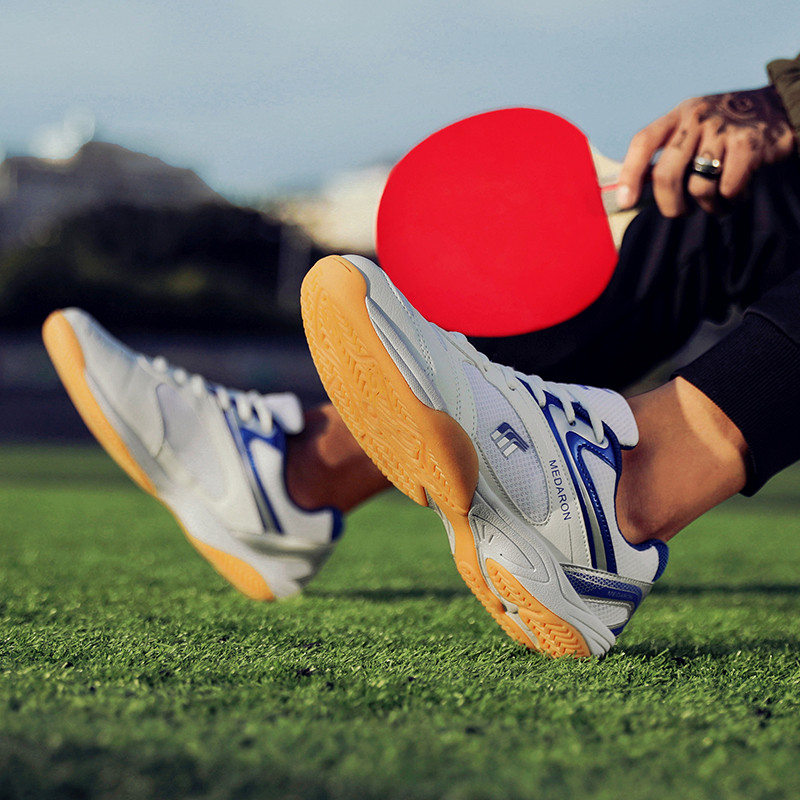 Men Table Tennis Shoes Trainin - Badminton Vector 评论和价格