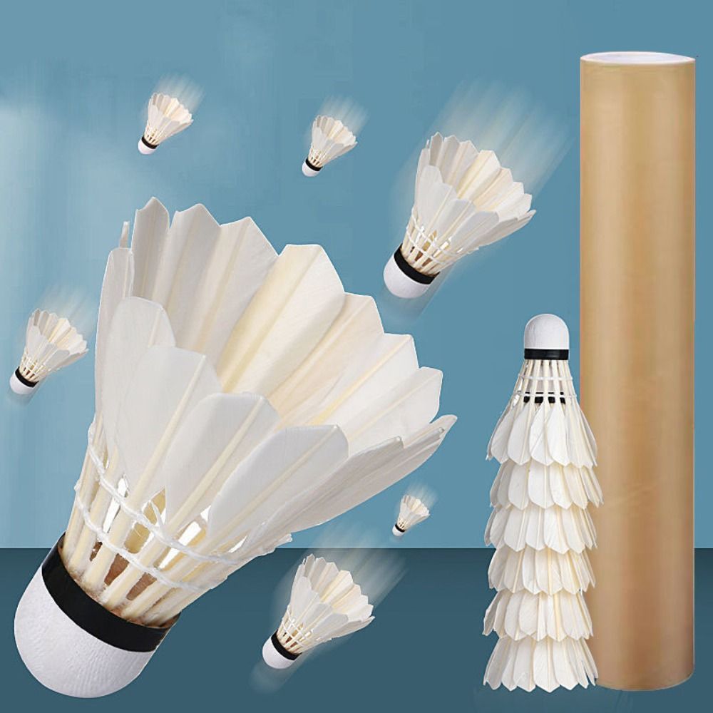 New White Goose Feather Badmin - Badminton Bwf 评论和价格
